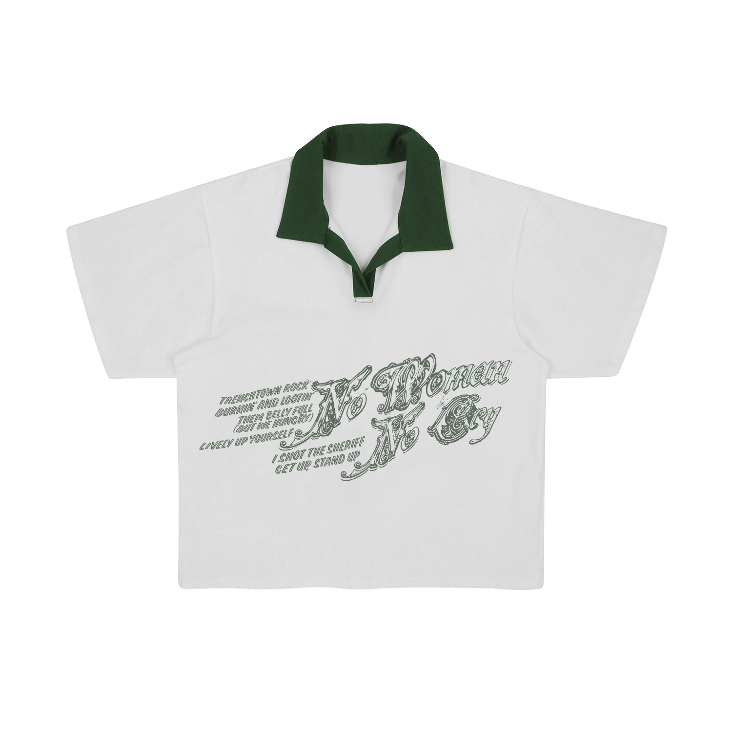 No Woman No Cry Polo Shirt