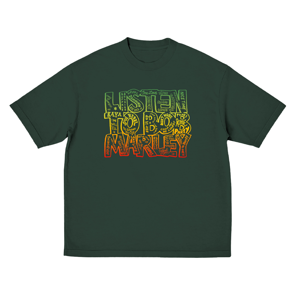 Listen to Bob T-Shirt - Bob Marley Official Store Listen to Bob T-Shirt - Bob Marley Official Store