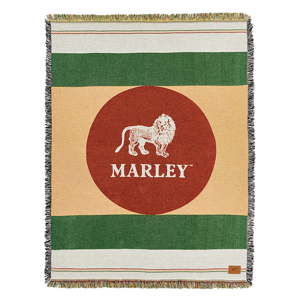 Bob Marley x Slowtide Judah Tapestry Blanket