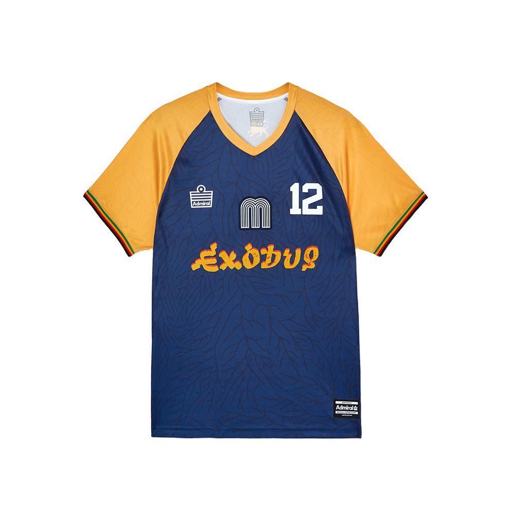 Bob Marley x Mundial x Admiral Away Exodus Football Top Front