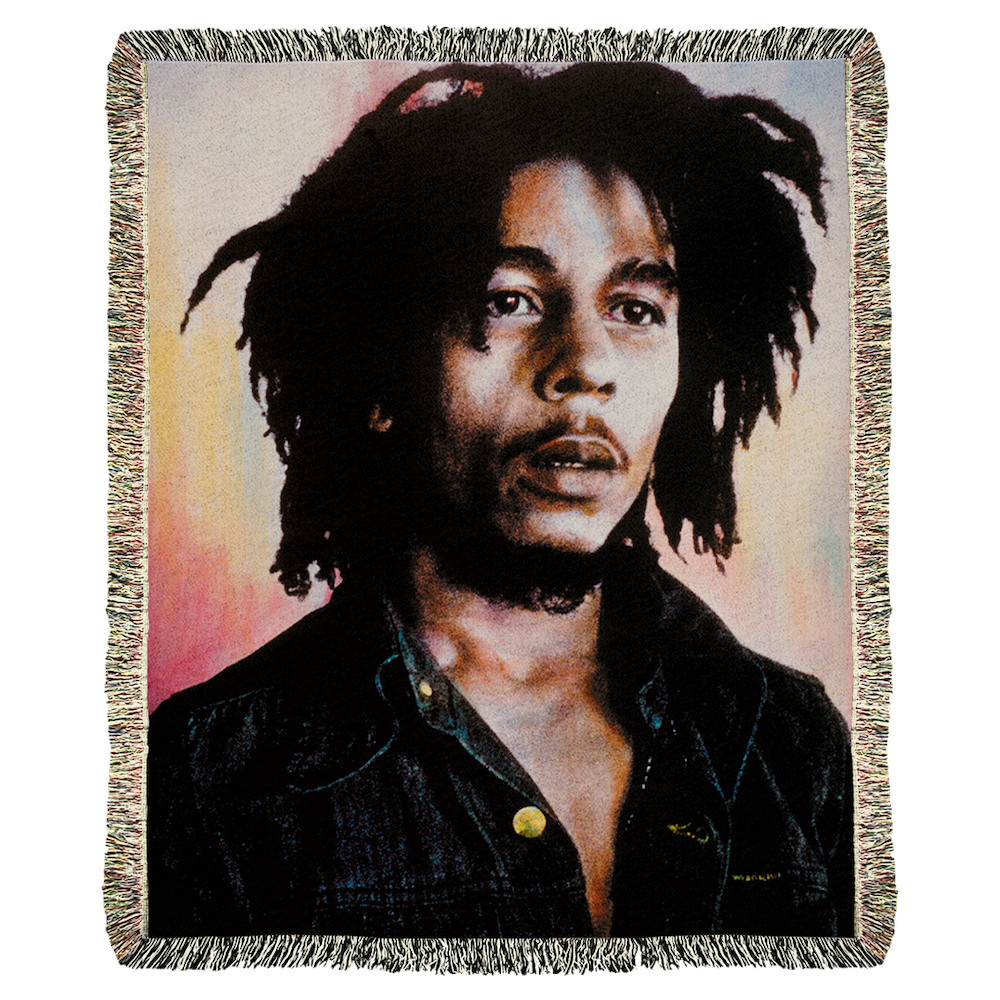 Bob Marley Portrait Blanket Bob Marley Official Store