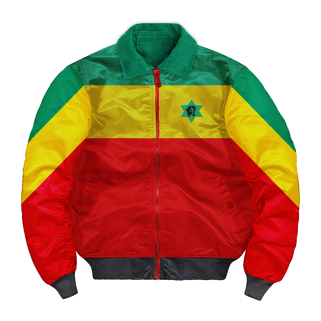 Bob Marley & The Wailers Uprising Tuff Gong Jacket Front