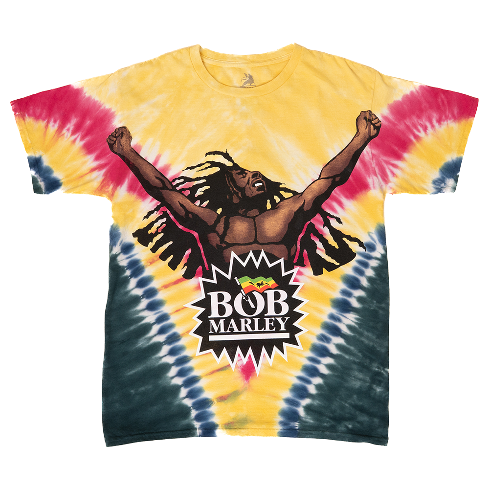 Uprising Tie Dye T-Shirt - Bob Marley Official Store