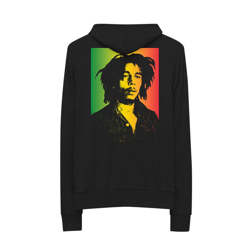 One Love Gradient Zip Hoodie Back