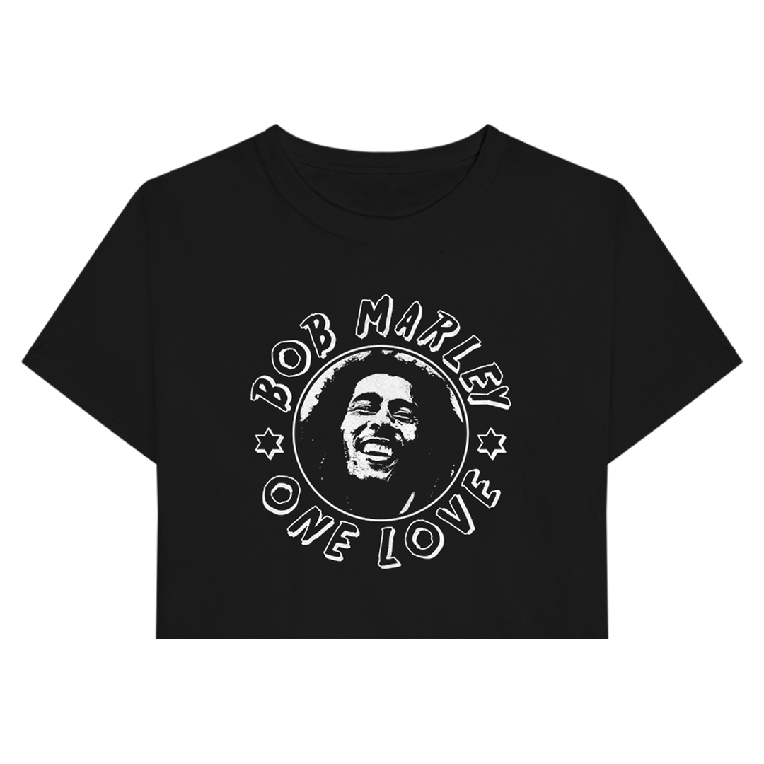 One Love Crop Top - Bob Marley Official Store One Love Crop Top - Bob Marley Official Store
