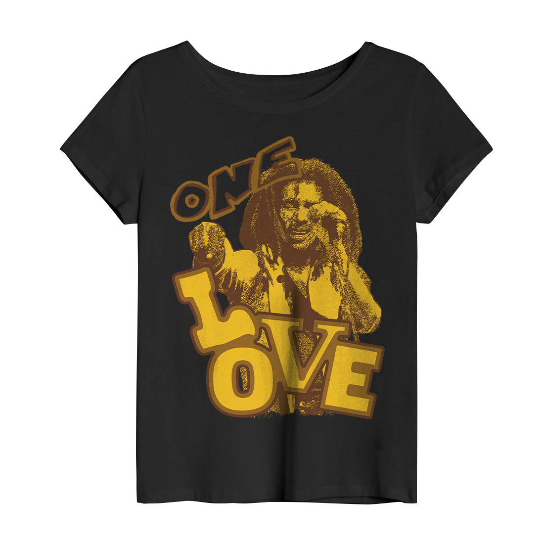 One Love Black Women's T-Shirt