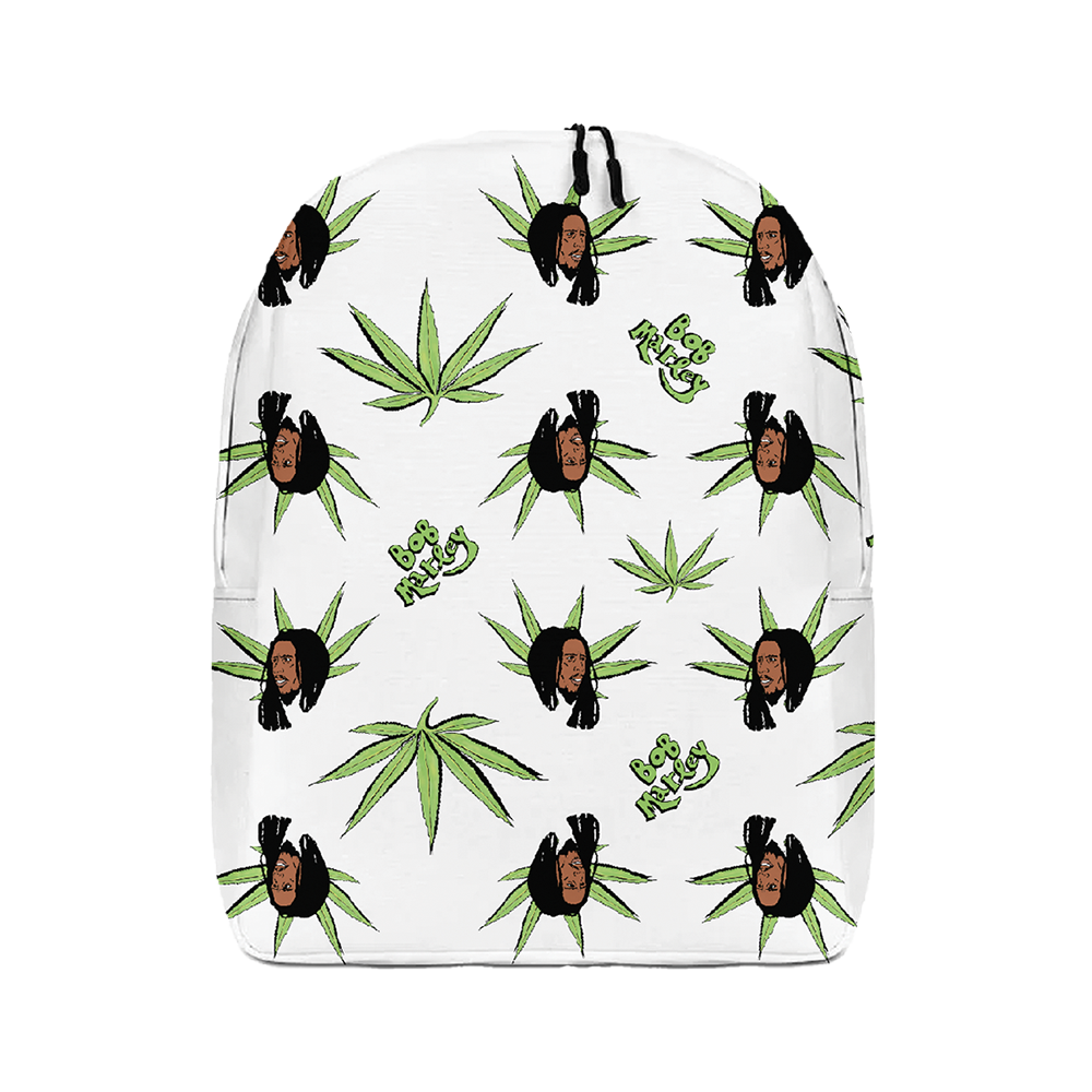 Cannabis Print Backpack