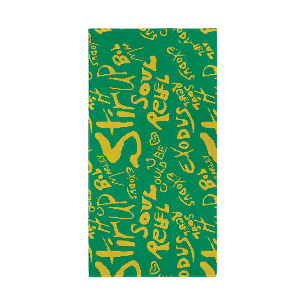 Song Pattern Towel