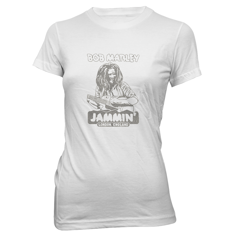 Jammin' in London Ladies White T-Shirt