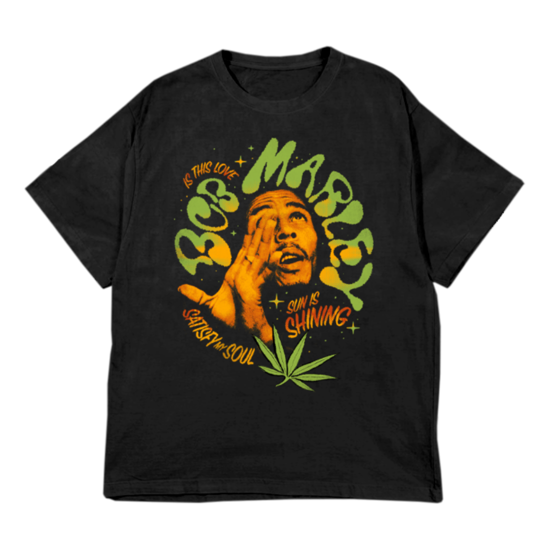 Sun Is Shining Black T-Shirt
