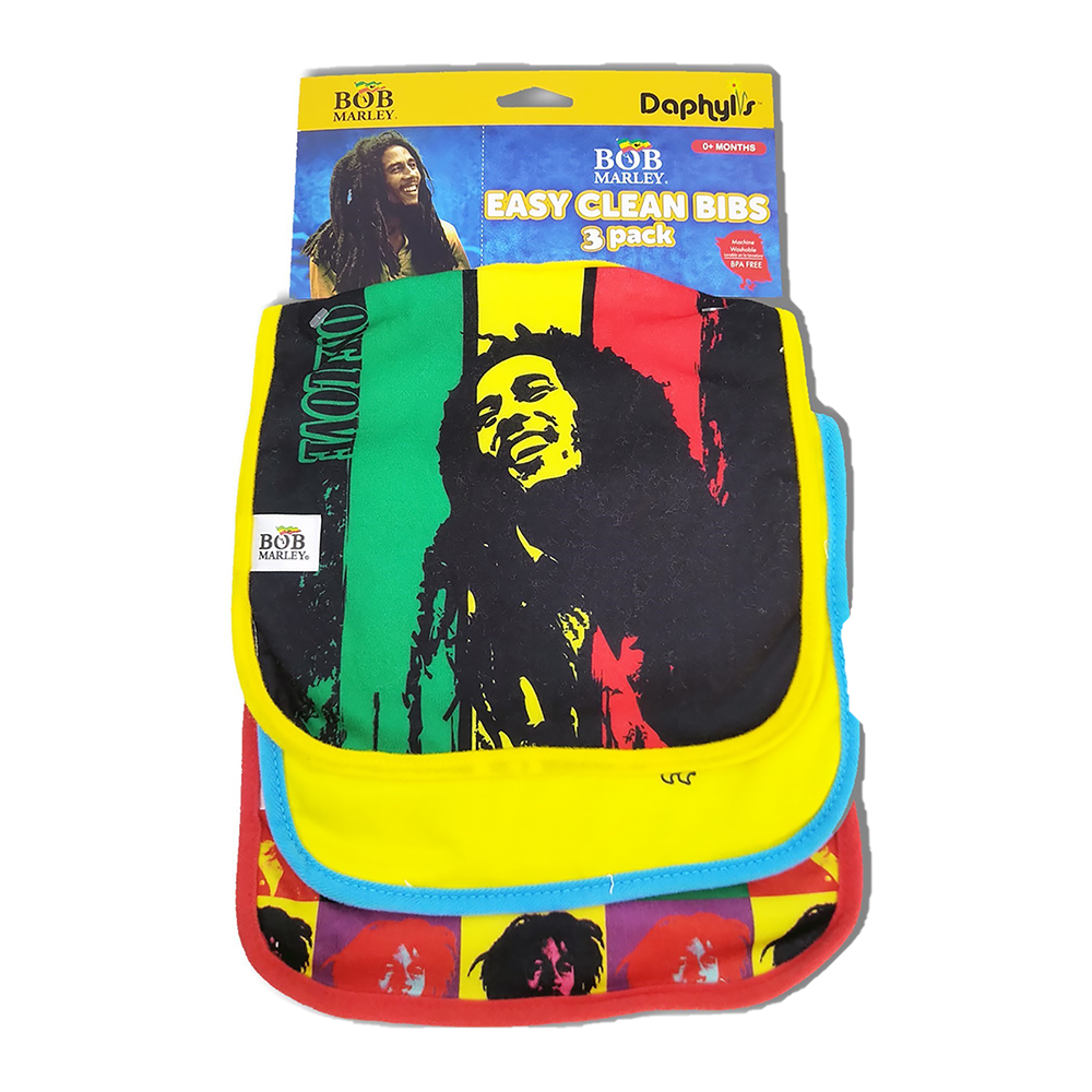 Bob Marley Bibs (3 Pack)