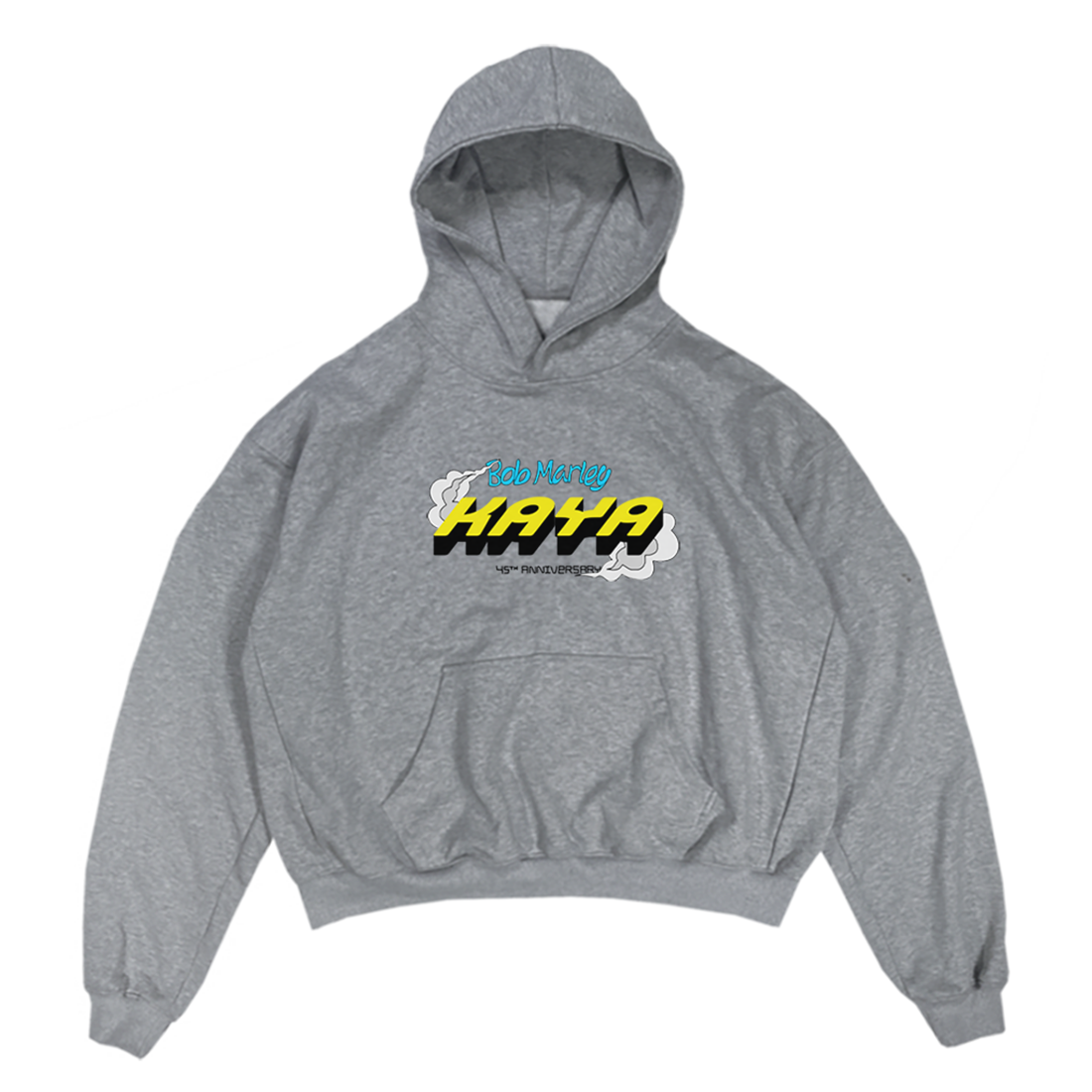 Kaya Heather Grey Pullover Hoodie