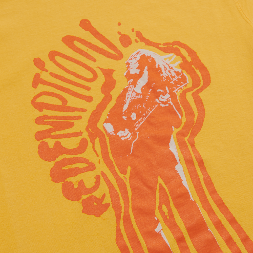 Redemption Yellow Washed T-Shirt