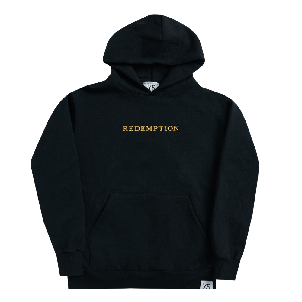 Washed Black Redemption Hoodie