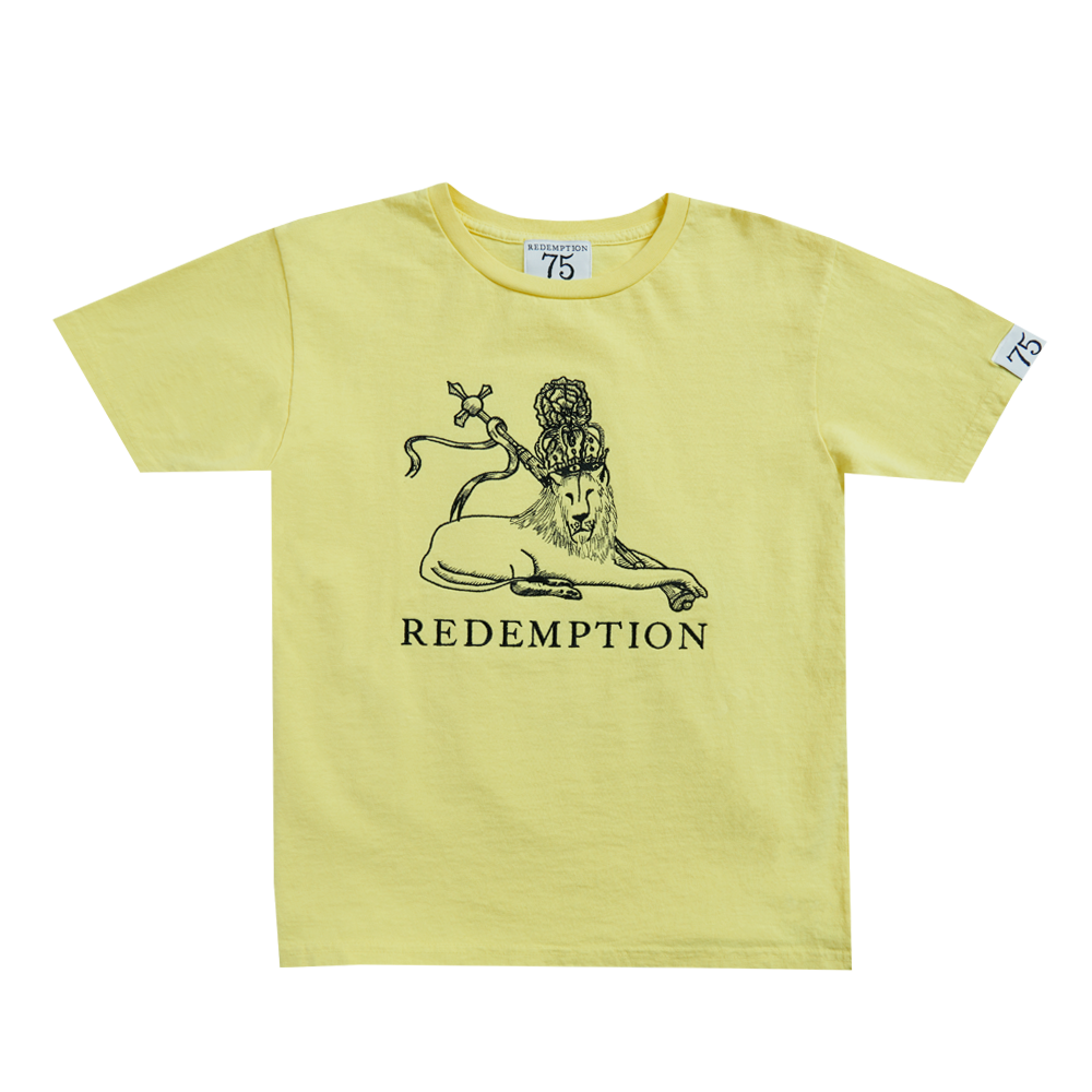 Yellow Redemption Lion Kid's T-Shirt