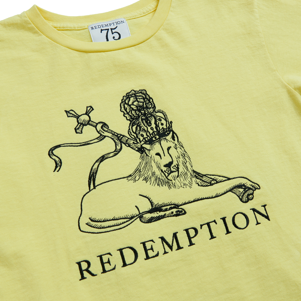 Yellow Redemption Lion Kid's T-Shirt