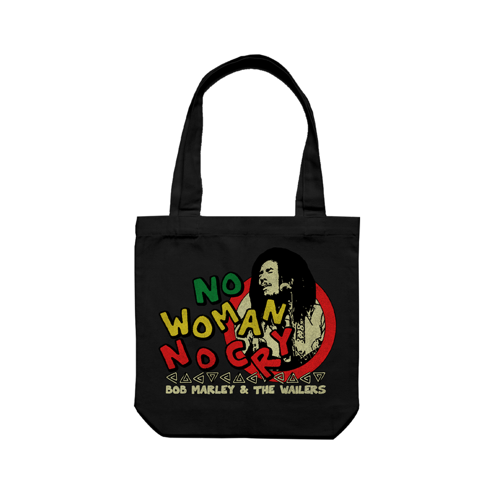 No Woman No Cry Black Tote
