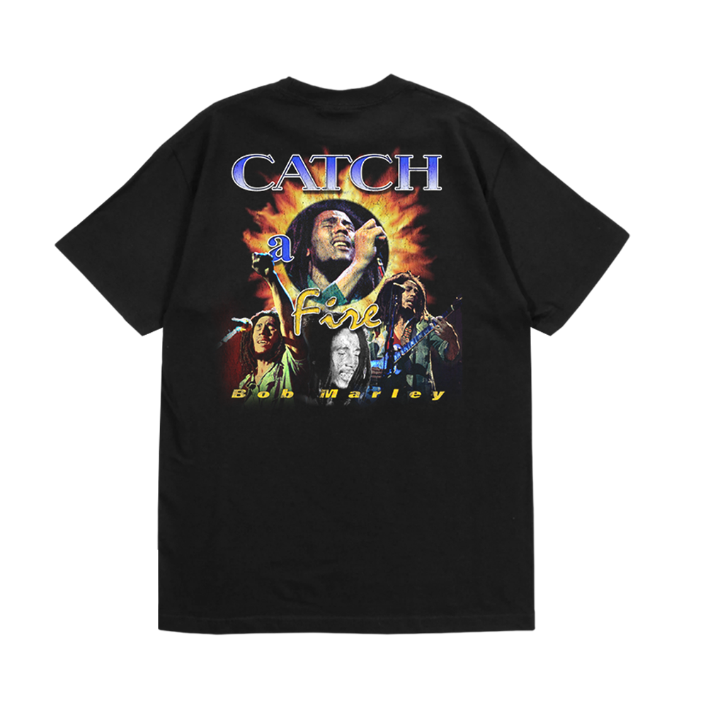 Catch A Fire Black T-Shirt Back
