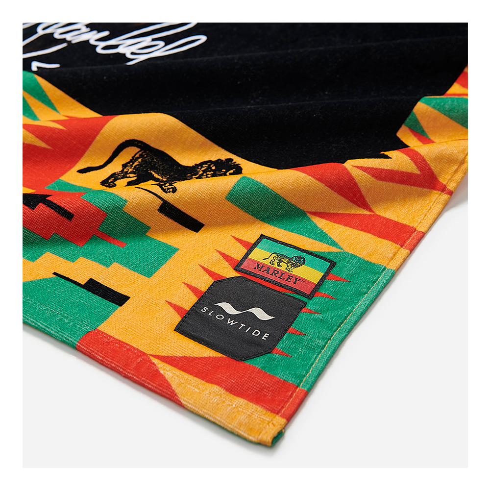 Bob Marley x Slowtide Trenchtown Beach Towel Details