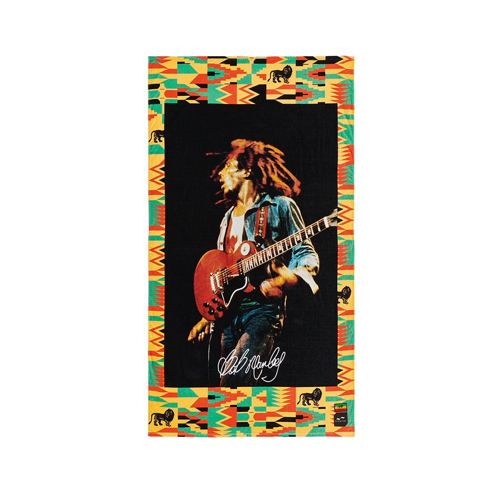 Bob Marley x Slowtide Trenchtown Beach Towel