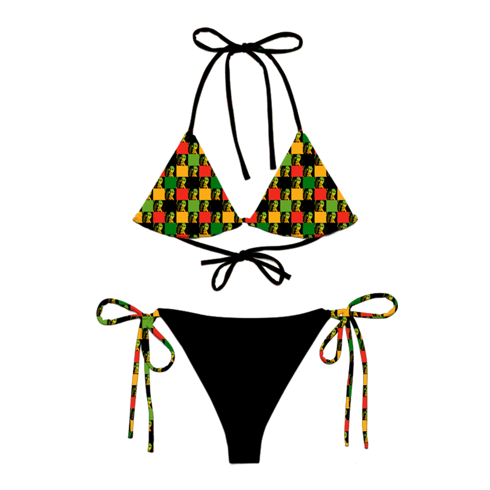 Checker Rasta Bikini