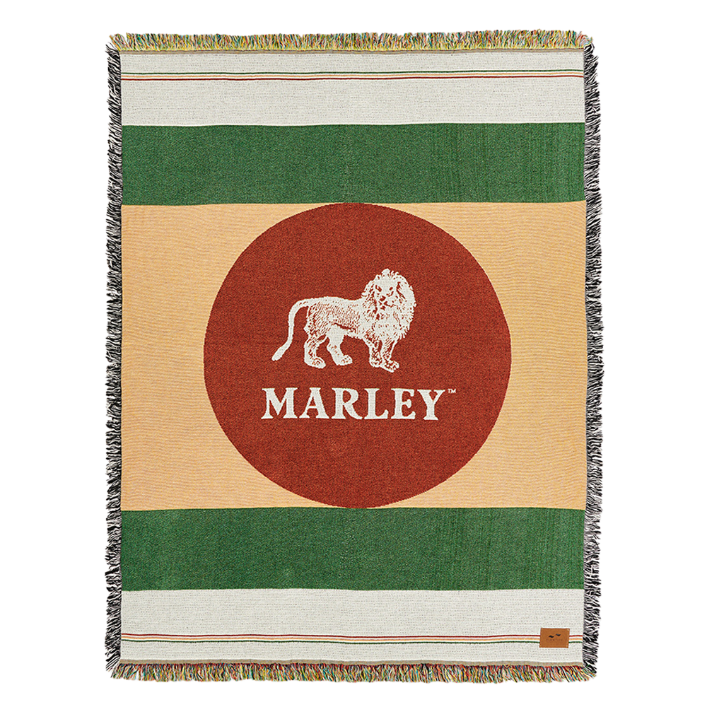 Bob Marley x Slowtide Judah Tapestry Blanket