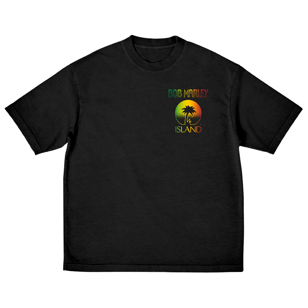 Bob Marley x Island Records Rasta T-Shirt Front