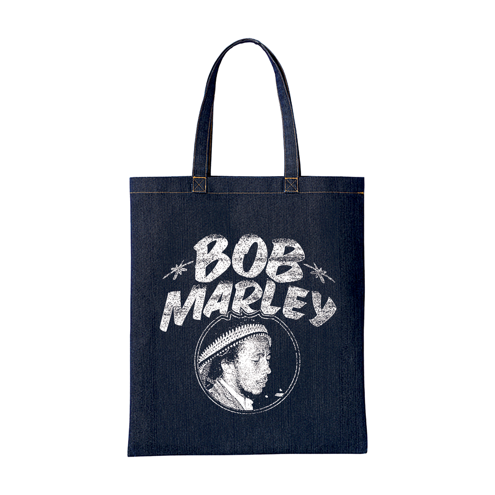 Portrait Denim Tote