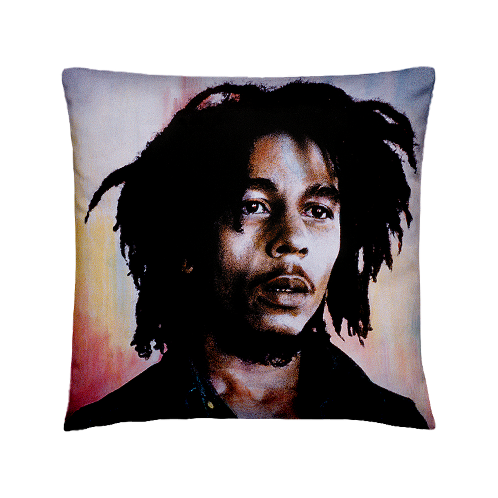 Bob Marley Portrait Pillow