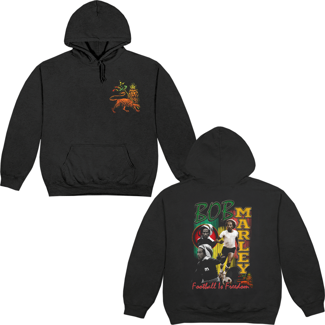Redemption Washed Lion Black Pullover Hoodie