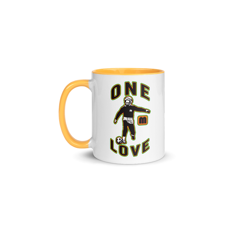 One Love Soccer Mug Bob Marley Official Store 1059