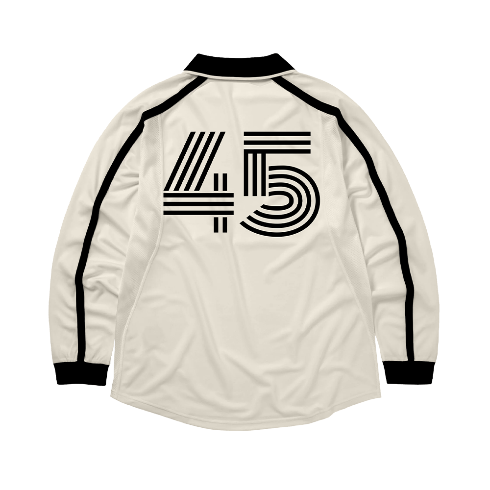Soccer 45 Polo Track Shirt Back