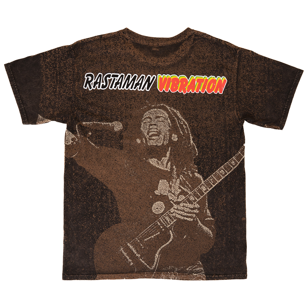 Rastaman Vibration Photo T-Shirt - Bob Marley Official Store Rastaman Vibration Photo T-Shirt - Bob Marley Official Store