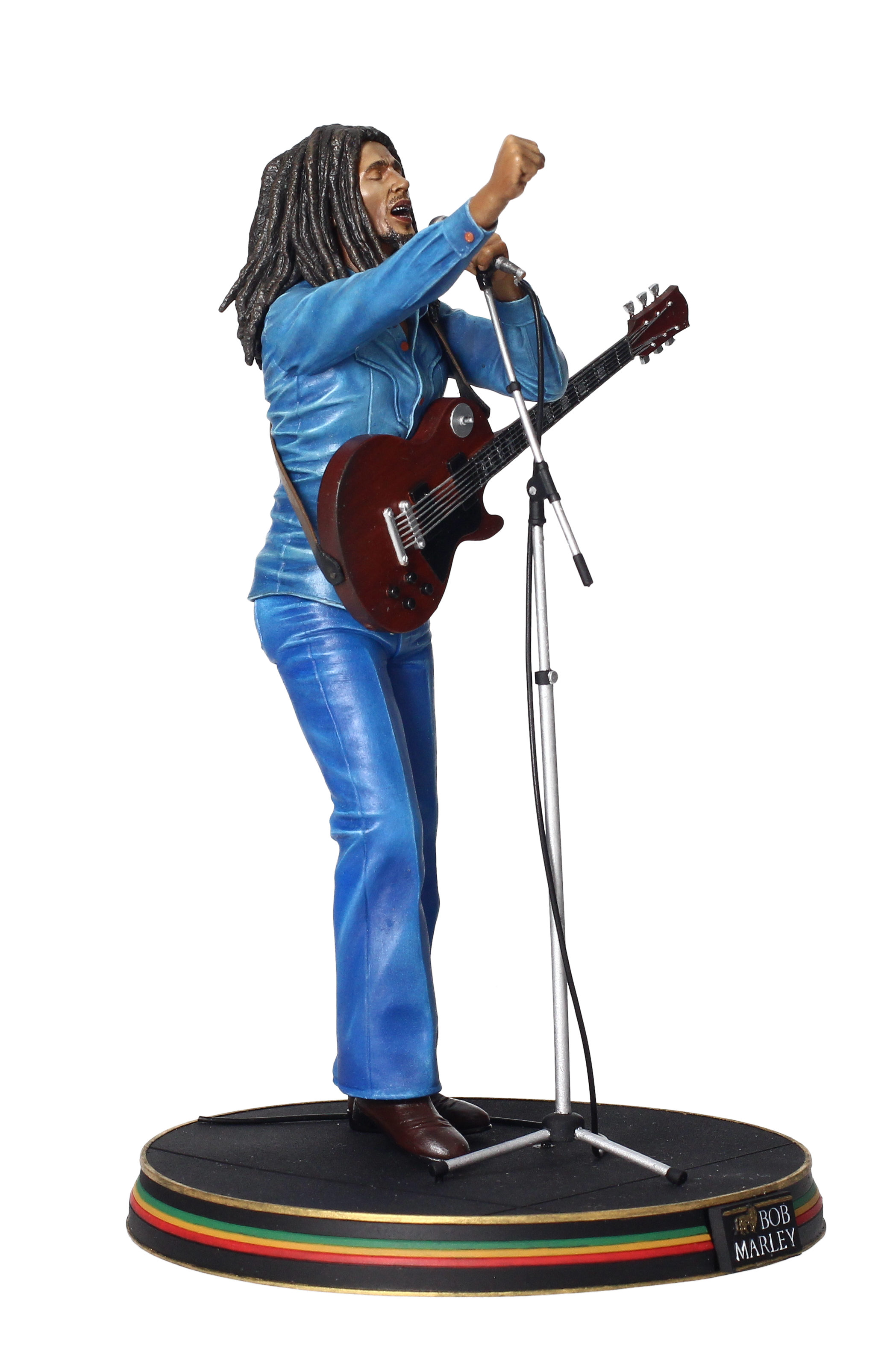 Bob Marley Live in Concert Figurine Side View