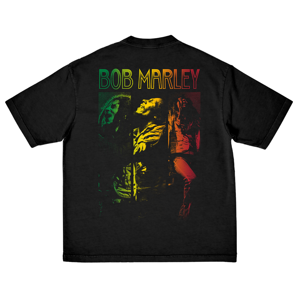 Bob Marley x Island Records Rasta T-Shirt Back