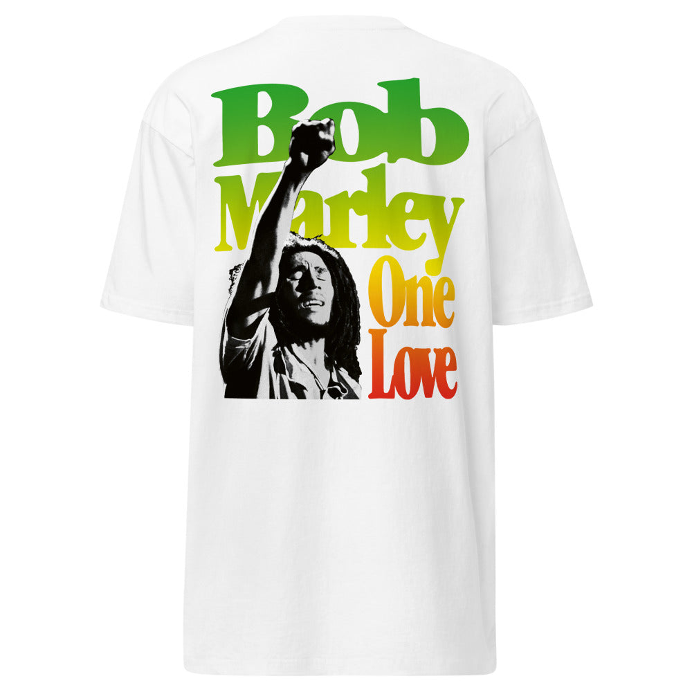 Rasta One Love White T-Shirt - Bob Marley Official Store