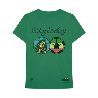 World Soccer Logo Youth Green T-Shirt
