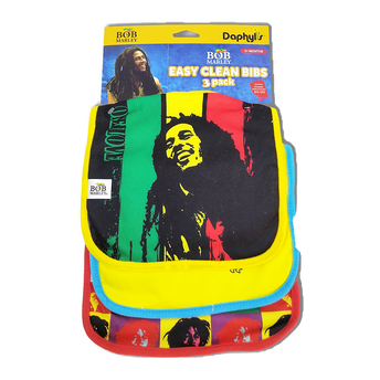 Bob Marley Bibs (3 Pack)