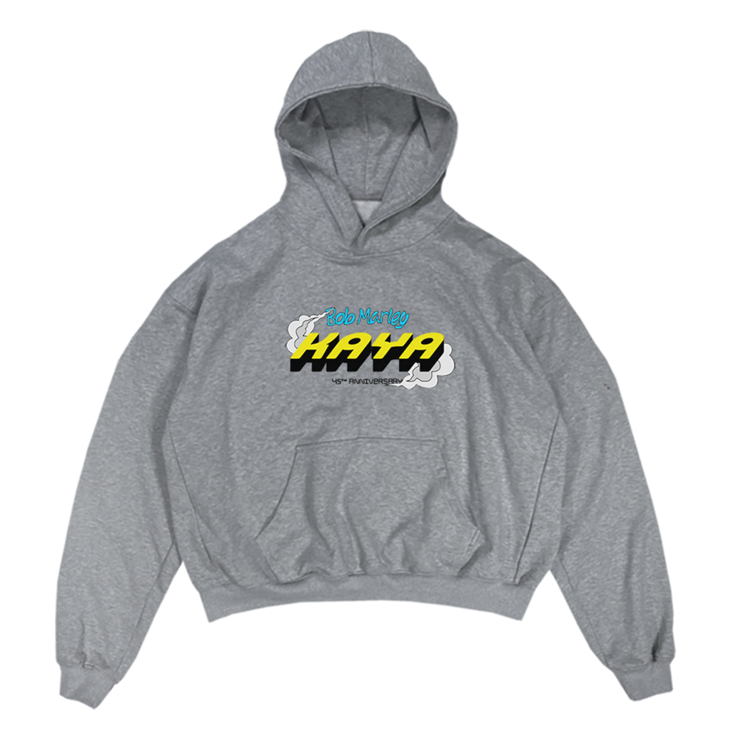 Kaya Heather Grey Pullover Hoodie