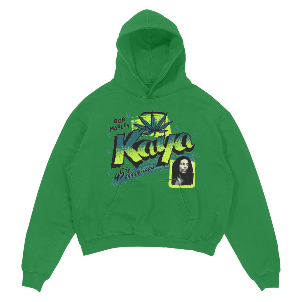 Kaya Bright Green Pullover Hoodie