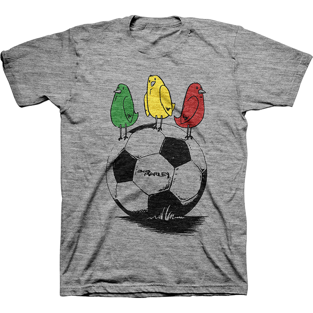 Illustrated Soccer Birds T-Shirt