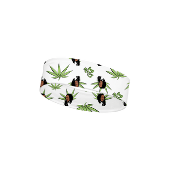 Cannabis Print Headband