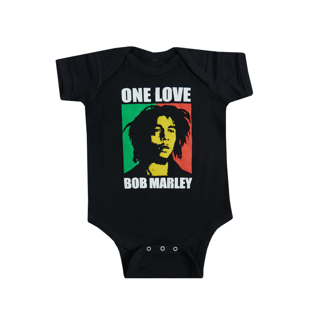 One Love Baby Onesie – Bob Marley Official Store
