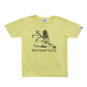 Yellow Redemption Lion Kid's T-Shirt